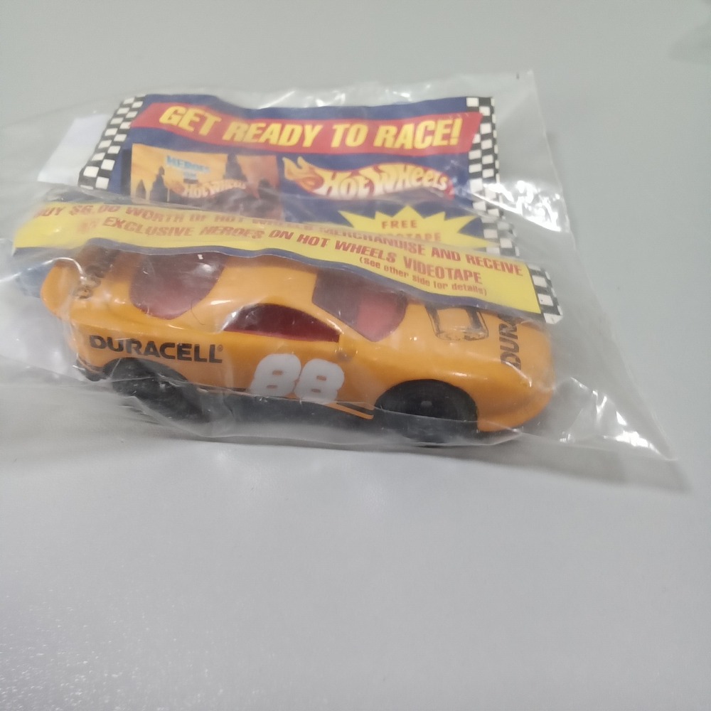 Hot‎ Wheels 1992 McDonald's Happy Meal Duracell Racer #88 Orange Sealed New